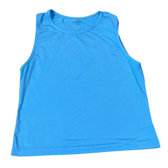 4 Athletic Tank Tops M Medium Sport Top Stretch Blue Pink Womens (READ) - Picture 9 of 10